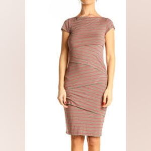 Bodycon stretchy tiered dress